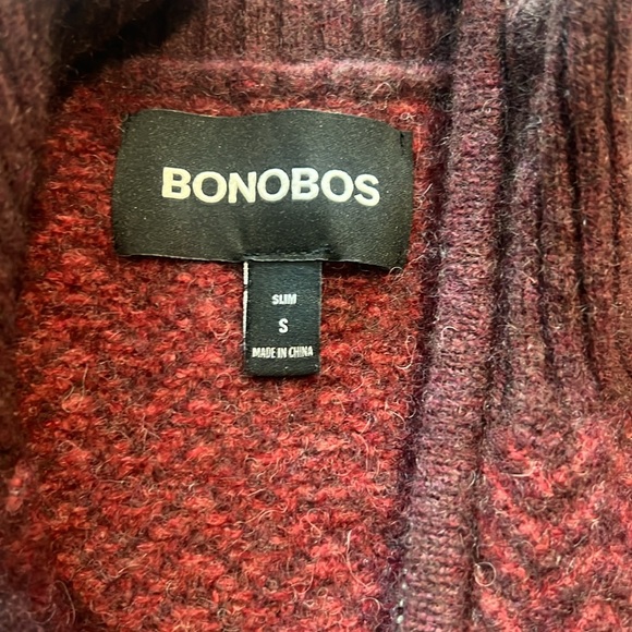Bonobos merino - Yak wool blend  slim fit sweater - Picture 2 of 7